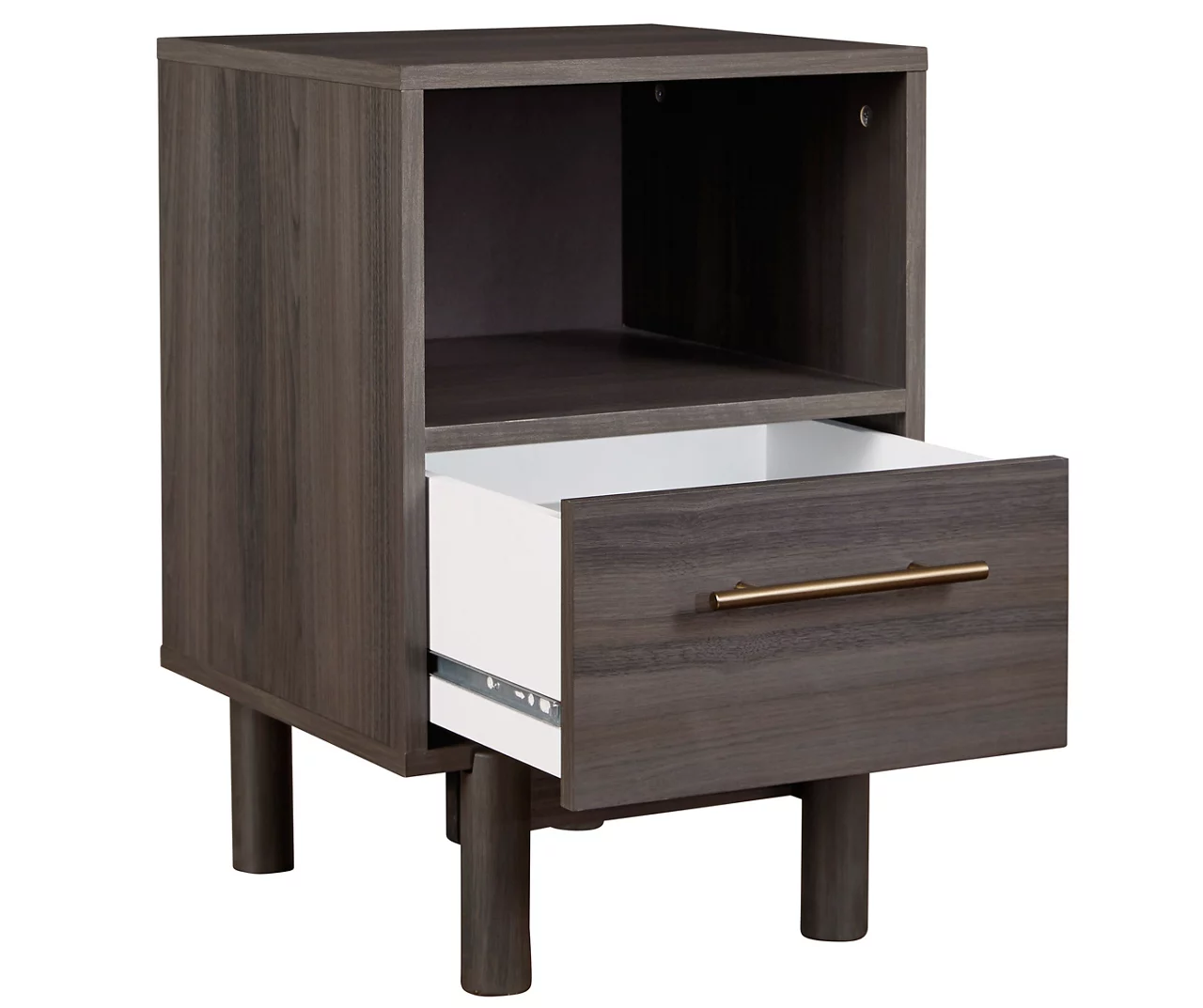 Brymont Dark Gray Nightstand 2 Brymont Dark Gray Nightstand - Image 2