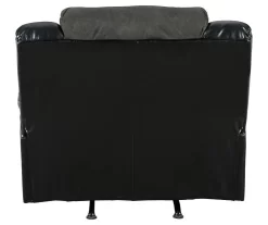 Earhart Slate Faux Leather Rocker Recliner 13 Earhart Slate Faux Leather Rocker Recliner -Chic Furniture Shop 810594581 3 1