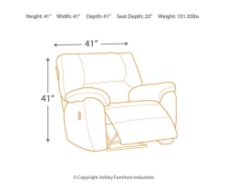 Tambo Pewter Faux Leather Rocker Recliner 24 Tambo Pewter Faux Leather Rocker Recliner -Chic Furniture Shop 810594596 11