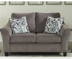 Nemoli Slate Loveseat 14 Nemoli Slate Loveseat -Chic Furniture Shop 810594619 4
