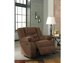Tulen Chocolate Rocker Recliner -Chic Furniture Shop 810594624 3