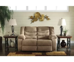 Tulen Mocha Reclining Loveseat -Chic Furniture Shop 810594629 3 1