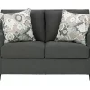 Bayonne Charcoal Loveseat