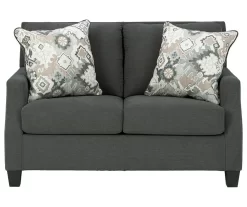Bayonne Charcoal Loveseat
