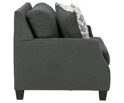 Bayonne Charcoal Loveseat -Chic Furniture Shop 810594659 5