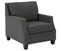Bayonne Charcoal Armchair