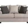 Velletri Pewter Loveseat