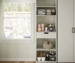 Evolution Vantage White 5-Shelf Open Cabinet 8 Evolution Vantage White 5-Shelf Open Cabinet -Chic Furniture Shop 810597745 6