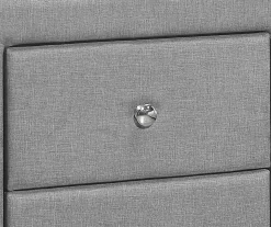 Monarch Linen Upholstered Nightstand -Chic Furniture Shop 810598500 A8