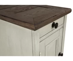 Bolanburg Chairside End Table With USB Ports, Outlets & Tray -Chic Furniture Shop 810598698 4