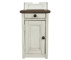 Bolanburg Chairside End Table With USB Ports, Outlets & Tray -Chic Furniture Shop 810598698 7