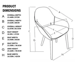 Mid-Century Modern Navy Faux Leather Dining Chairs, 2-Pack 11 Mid-Century Modern Navy Faux Leather Dining Chairs, 2-Pack -Chic Furniture Shop 810598714 A0 6 1