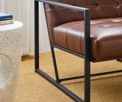 Glitzhome Modern Industrial Faux Leather Accent Chairs, 2-Pack 29 Glitzhome Modern Industrial Faux Leather Accent Chairs, 2-Pack -Chic Furniture Shop 810598913 A0 6