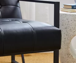 Glitzhome Modern Industrial Faux Leather Accent Chairs, 2-Pack 21 Glitzhome Modern Industrial Faux Leather Accent Chairs, 2-Pack -Chic Furniture Shop 810598914 A0 5