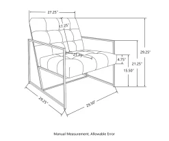 Glitzhome Modern Industrial Faux Leather Accent Chairs, 2-Pack 24 Glitzhome Modern Industrial Faux Leather Accent Chairs, 2-Pack -Chic Furniture Shop 810598914 A0 8