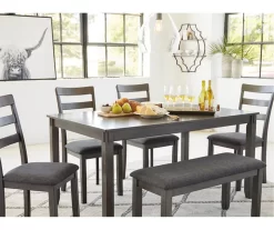 Fairview 6-Piece Dining Set With Bench 13 Fairview 6-Piece Dining Set With Bench -Chic Furniture Shop 810599355 6