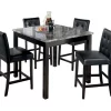 Maysville 5-Piece Counter-Height Dining Set
