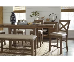 Moriville Extension Leaf Counter-Height Dining Table -Chic Furniture Shop 810599583 5