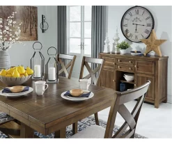 Moriville Extension Leaf Dining Table -Chic Furniture Shop 810599584 8