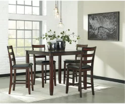 Coviar 5-Piece Counter-Height Dining Set -Chic Furniture Shop 810599621 3
