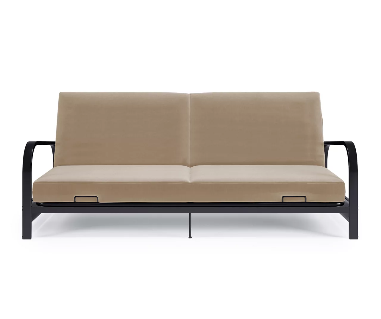 DHP Elbern Black Metal Futon With Cover 2 DHP Elbern Black Metal Futon With Cover - Image 2