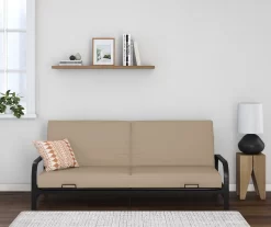 DHP Elbern Black Metal Futon With Cover 32 DHP Elbern Black Metal Futon With Cover -Chic Furniture Shop 810599700 B0 01