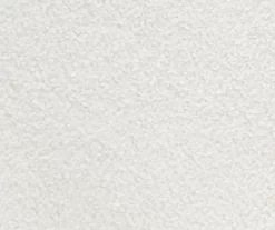 Cream Faux Wool Boucle Rolling Swivel Office Chair -Chic Furniture Shop 810606674 A0 10