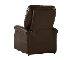 Markridge Chocolate Faux Leather Power Lift Recliner 23 Markridge Chocolate Faux Leather Power Lift Recliner -Chic Furniture Shop 810609737 1