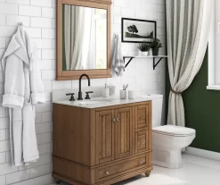 DHP Atwater Living Jazmyn Bathroom Vanity With White Sink 28 DHP Atwater Living Jazmyn Bathroom Vanity With White Sink -Chic Furniture Shop 810610487 B0 2