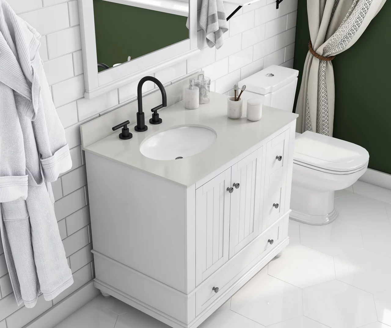 DHP Atwater Living Jazmyn Bathroom Vanity With White Sink 15 DHP Atwater Living Jazmyn Bathroom Vanity With White Sink - Image 15