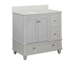 DHP Atwater Living Jazmyn Bathroom Vanity With White Sink