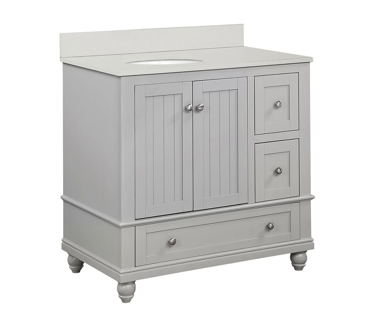 DHP Atwater Living Jazmyn Bathroom Vanity With White Sink 1 DHP Atwater Living Jazmyn Bathroom Vanity With White Sink