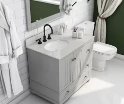 DHP Atwater Living Jazmyn Bathroom Vanity With White Sink 22 DHP Atwater Living Jazmyn Bathroom Vanity With White Sink -Chic Furniture Shop 810610489 B0 1