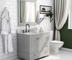 DHP Atwater Living Jazmyn Bathroom Vanity With White Sink 23 DHP Atwater Living Jazmyn Bathroom Vanity With White Sink -Chic Furniture Shop 810610489 B0 2