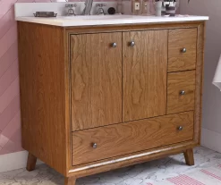 DHP Atwater Living Delias Bathroom Vanity With White Sink 21 DHP Atwater Living Delias Bathroom Vanity With White Sink -Chic Furniture Shop 810610513 B0 2