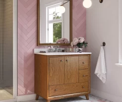 DHP Atwater Living Delias Bathroom Vanity With White Sink 24 DHP Atwater Living Delias Bathroom Vanity With White Sink -Chic Furniture Shop 810610513 B0 5