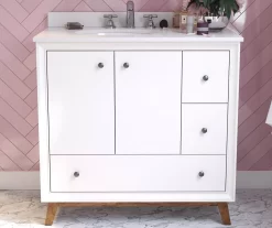 DHP Atwater Living Delias Bathroom Vanity With White Sink 20 DHP Atwater Living Delias Bathroom Vanity With White Sink -Chic Furniture Shop 810610514 B0 1
