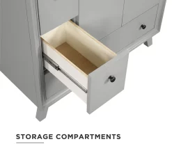 DHP Atwater Living Delias Bathroom Vanity With White Sink 30 DHP Atwater Living Delias Bathroom Vanity With White Sink -Chic Furniture Shop 810610515 A0