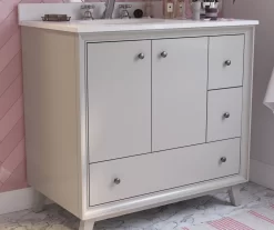 DHP Atwater Living Delias Bathroom Vanity With White Sink 26 DHP Atwater Living Delias Bathroom Vanity With White Sink -Chic Furniture Shop 810610515 B0 2