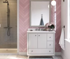 DHP Atwater Living Delias Bathroom Vanity With White Sink 27 DHP Atwater Living Delias Bathroom Vanity With White Sink -Chic Furniture Shop 810610515 B0 3