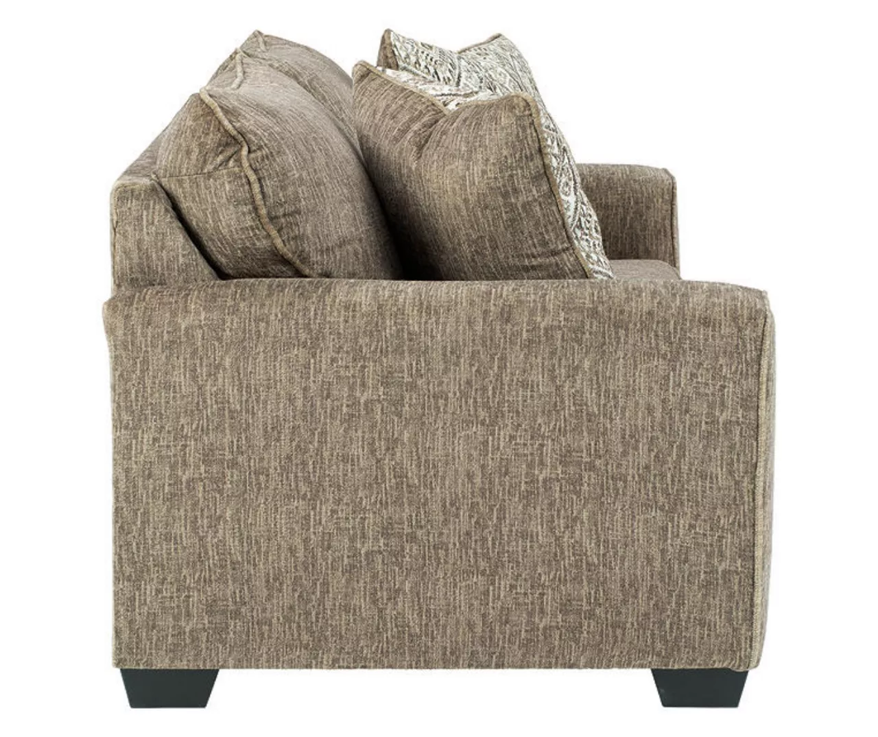 Olin Chocolate Brown Loveseat 4 Olin Chocolate Brown Loveseat - Image 4