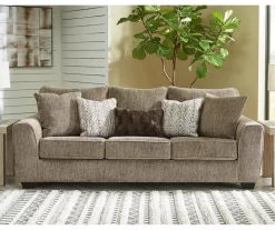 Olin Chocolate Brown Sofa -Chic Furniture Shop 810610834 A0 7