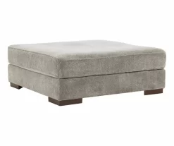 Bayless Smoke Oversize Accent Ottoman
