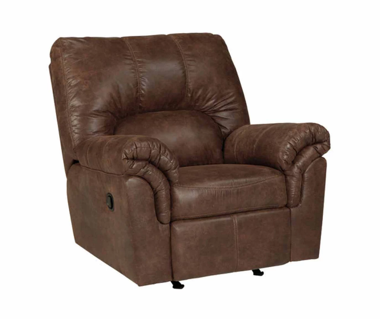 Bladen Coffee Faux Leather Rocker Recliner 5 Bladen Coffee Faux Leather Rocker Recliner - Image 5