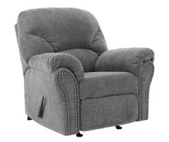 Allmaxx Gray Rocker Recliner -Chic Furniture Shop 810612258 1