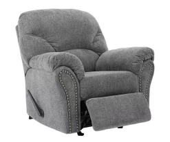 Allmaxx Gray Rocker Recliner -Chic Furniture Shop 810612258 2