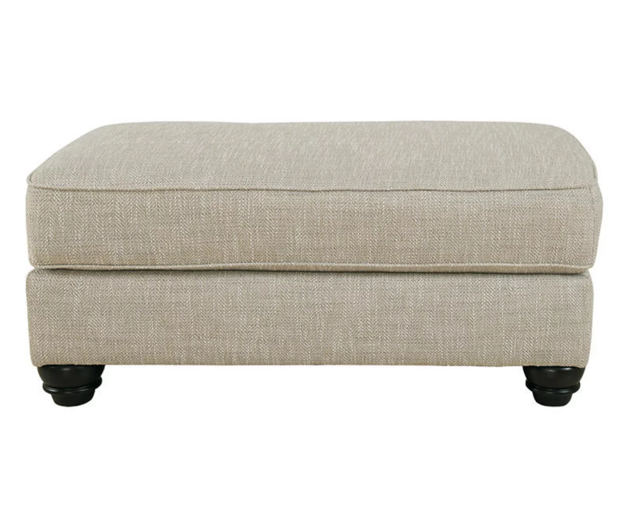 Asanti Gray Ottoman 3 Asanti Gray Ottoman - Image 3