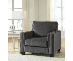 Gavril Smoky Gray Armchair -Chic Furniture Shop 810612298 2