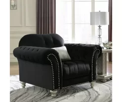 Harriotte Black Armchair -Chic Furniture Shop 810612310 1