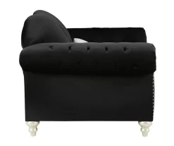 Harriotte Black Armchair -Chic Furniture Shop 810612310 4